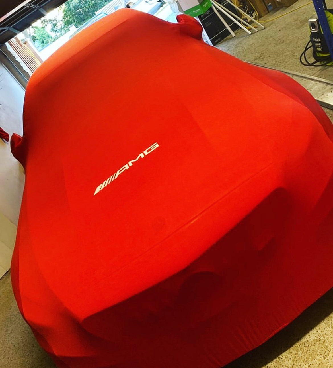 Car Cover Indoors Red 3,13 x 1,37 x 1,35